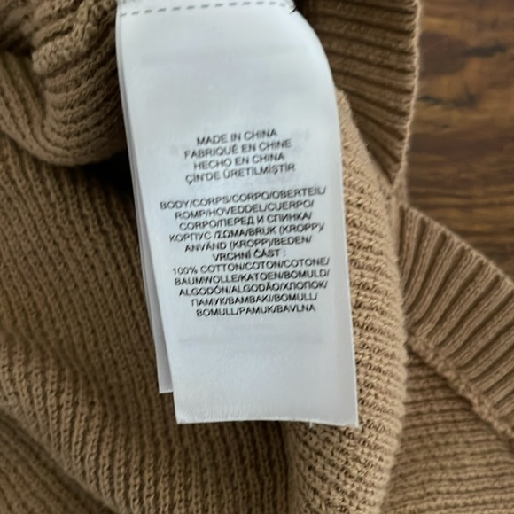 ☀️Sale☀️ Ralph Lauren tan hooded sweater size small - Picture 6 of 7